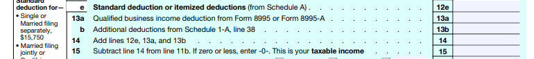 Form 1040 2025 Draft